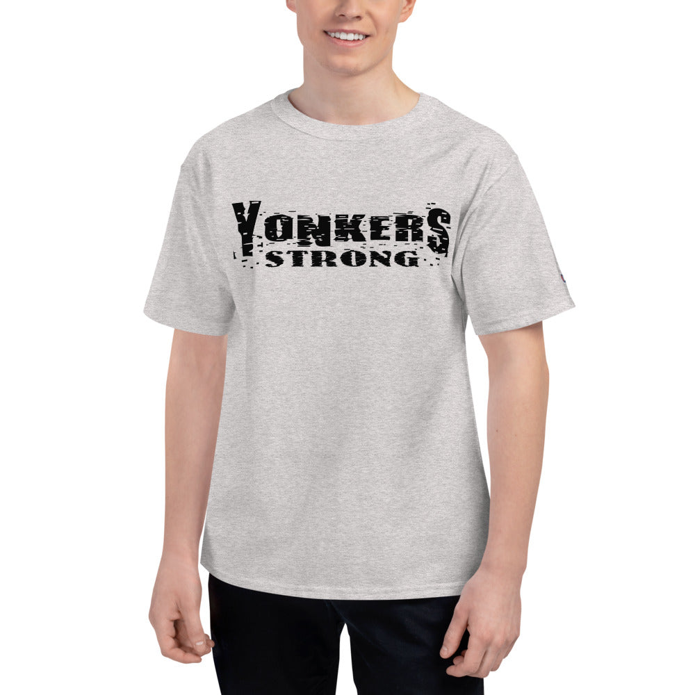 Yonkers Strong Men's Champion T-Shirt bk