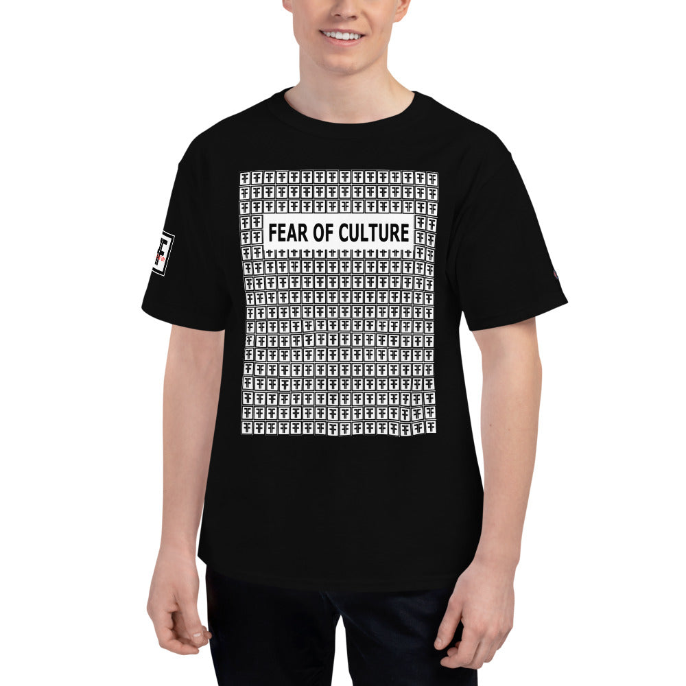 Fear Of Culture FF Logo x Champion T-Shirt