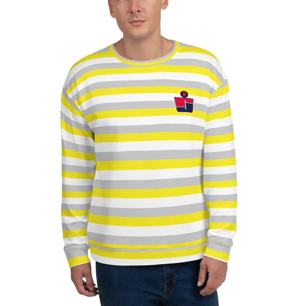 RJ Striped Sweatshirt